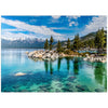 MyPuzzle The Beautiful Crystal Clear Waters of Lake Tahoe - enhanced 1000 Piece Jigsaw Puzzle for mature-themeds
