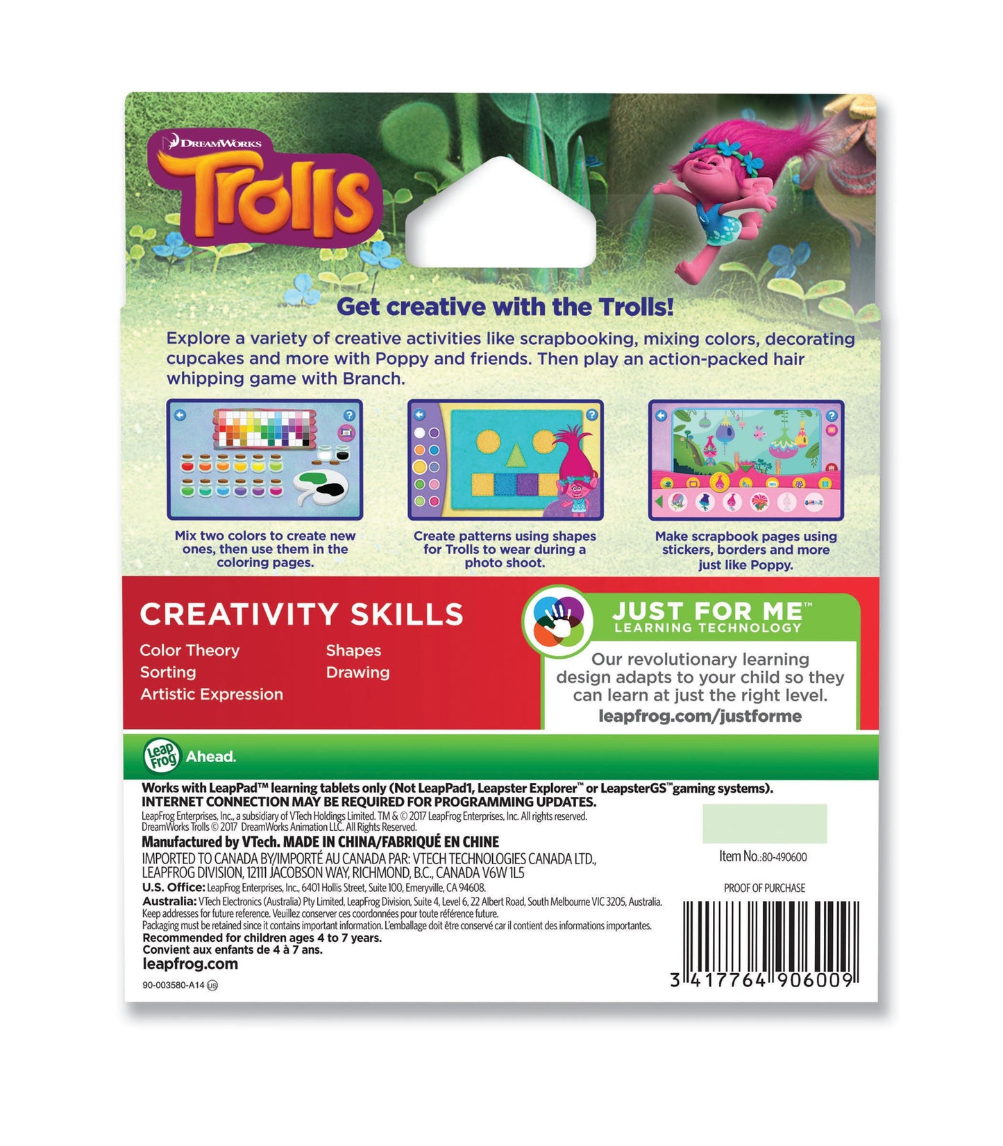 Leapfrog Leappad Trolls
