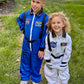 Aoiviss Astronaut Costume For Kids, Space Costume Space Suit For Boys Girls Nasa Astronaut Cosplay Role Play Dress Up