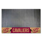 FANMATS 14200 Cleveland Cavaliers Vinyl Grill Mat - 26in. x 42in. - Deck Patio Protective Mat | Oil, flame, and UV resistant