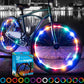 Bike Wheel Lights (2 Tires) Multi-Color Wheelbrightz Bike Tire Lights Bike Lights For Wheels Bicycle Wheel Lights Bike Spoke Lig