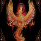 Crystal Art Diamond Painting Notebook - Phoenix Rising Notebook Kit - Create a Sparkling Notebook Cover using Crystals - For age