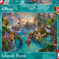 Schmidt 59635 Thomas Kinkade: Disney-Peter Pan Jigsaw Puzzle (1000-Piece)