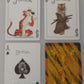 Bicycle Tiger Deck Playing Cards - Tiger Skin Design, Yellow, Model 5097877, Paper Material