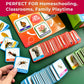Quokka Life Cycle Kit Toy Montessori - 30 Flash Cards Toddler Science Activities For Kids Ages 2-4 - Prek Animal Learning Materials 3-5 - 120 Magnetic Toddler Classroom Must Haves For Preschool