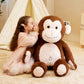Ikasa Giant Monkey Stuffed Animal Plush Toy,Large Big Jumbo Soft Toys,30' Huge Size Cute Fluffy Plushy Fat Oversized Plushie,Gifts For Kids Girls Boys