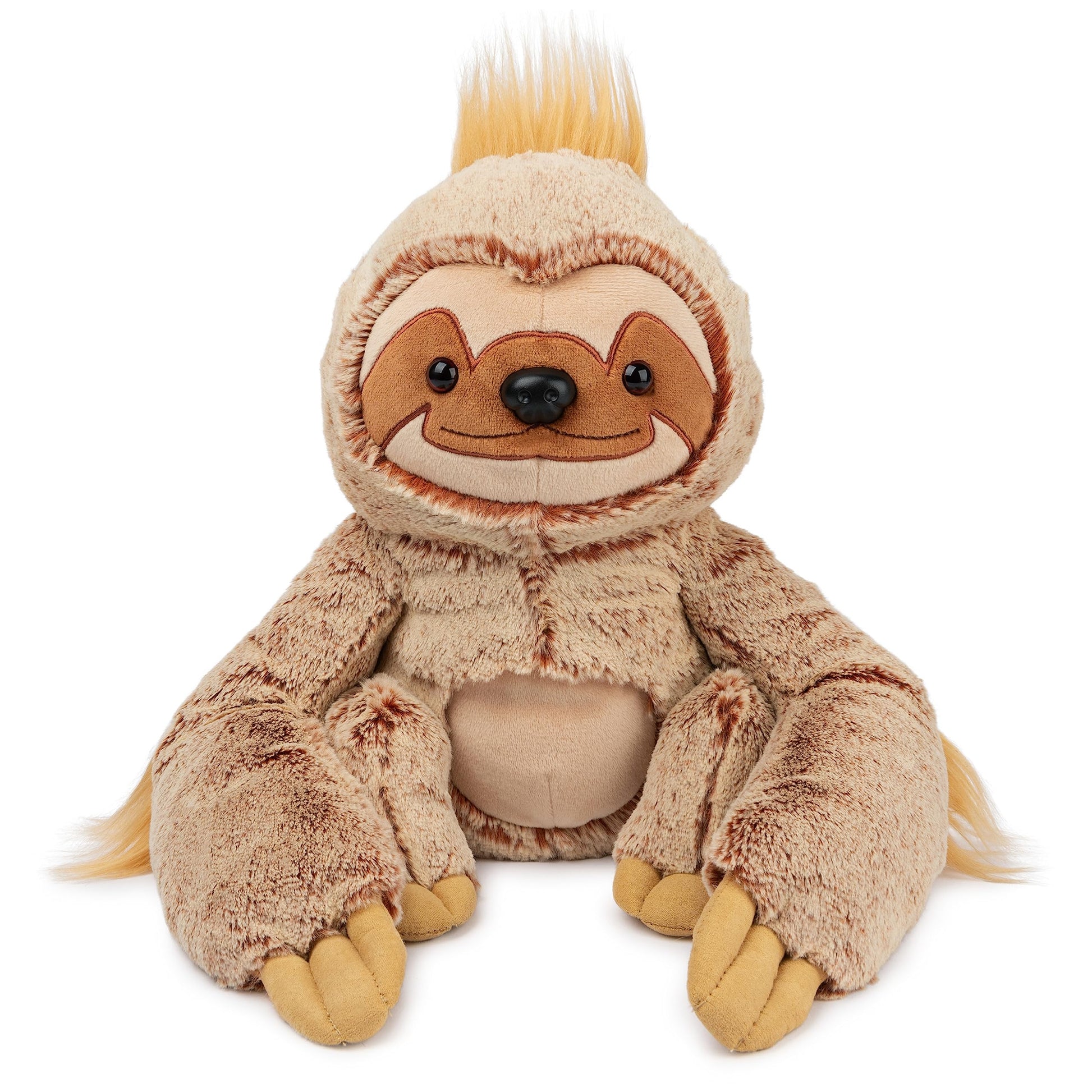 GUND Augie Sloth Plush  enhanced Stuffed Animal for Ages 1 and Up  Tan/Copper  15 