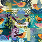 Cross & Glory - Festival Of The Nine Birds - 1000 Piece Jigsaw Puzzle | Colorful Collage Of Individual Bird Artwork | Vibrant And Unique | Superb Gift For Bird Enthusiasts