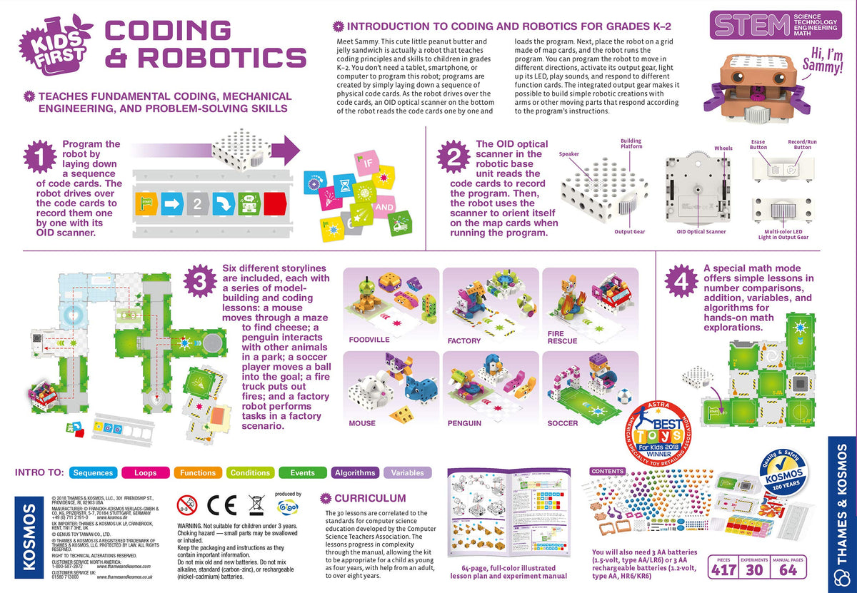 Coding Robot Game