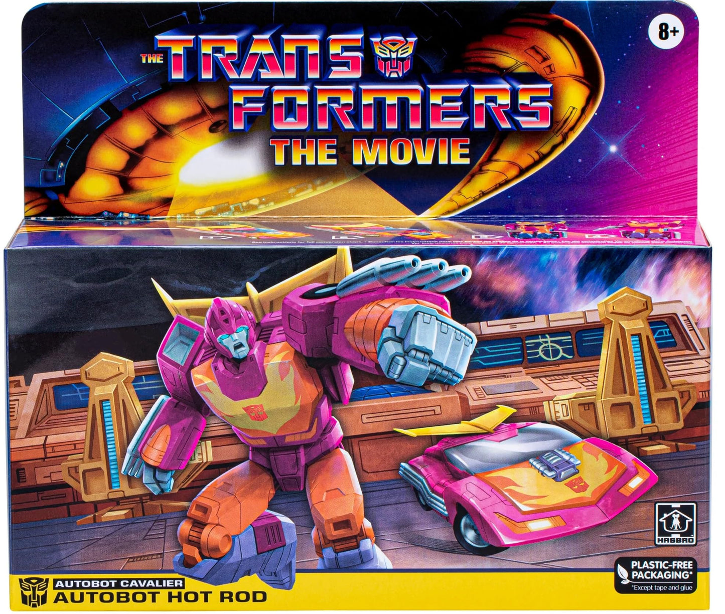 Transformers The 1986 Movie G1 Retro Reissue Autobot Hot Rod 6.0 In Action Figure Exclusive
