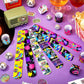 Sinmoe 86 Pcs 80s 90s Party Favors Slap Bracelets Bulk Back to 80s 90s Throwback Theme Party Favors Snap Bracelets Bracelets wit