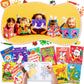 Geefuun 28PCS Mini Coloring Books for Kids Party Favors: Ages 2-4 4-8 - Birthday Gifts Small Goodie Bags Stuffer Fillers Bulk Sc