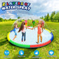 ODOSOLA 11.4 FT Large Splash Pad for Kids Ages 4-8, Non-Slip Baby Splash Pads for Toddlers, Oversized Kids Sprinklers for Yard,
