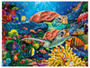 Ceaco Ocean Collection Turtles 1500 Piece Jigsaw Puzzle, Multi-colored, Paper, Model 3401-53