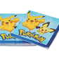 Pokemon Luncheon Napkins - 6.5 x 6.5 (Pack of 16) - Bold & Eco-Friendly Design - Perfect for Parties & Events
