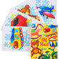 Regal Games Card Games for Kids - Holiday-Themed 6-Pack - Go Fish, Crazy 8's, Old Maid, Slap Jack, Monster Memory Match, Cardstock
