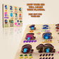 Lefan Colorful Wooden Puzzle Toy For Kids Jigsaw Puzzles For Adults Baby Learning Educational Toys Board Game (Abcd + Body Parts