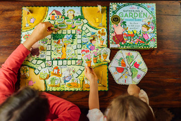 Eeboo: Gathering A Garden Board Game, Educational Games And Activities That Cultivate Conversation, Socialization, And Skill-Building, Perfect For Ages 5 And Up