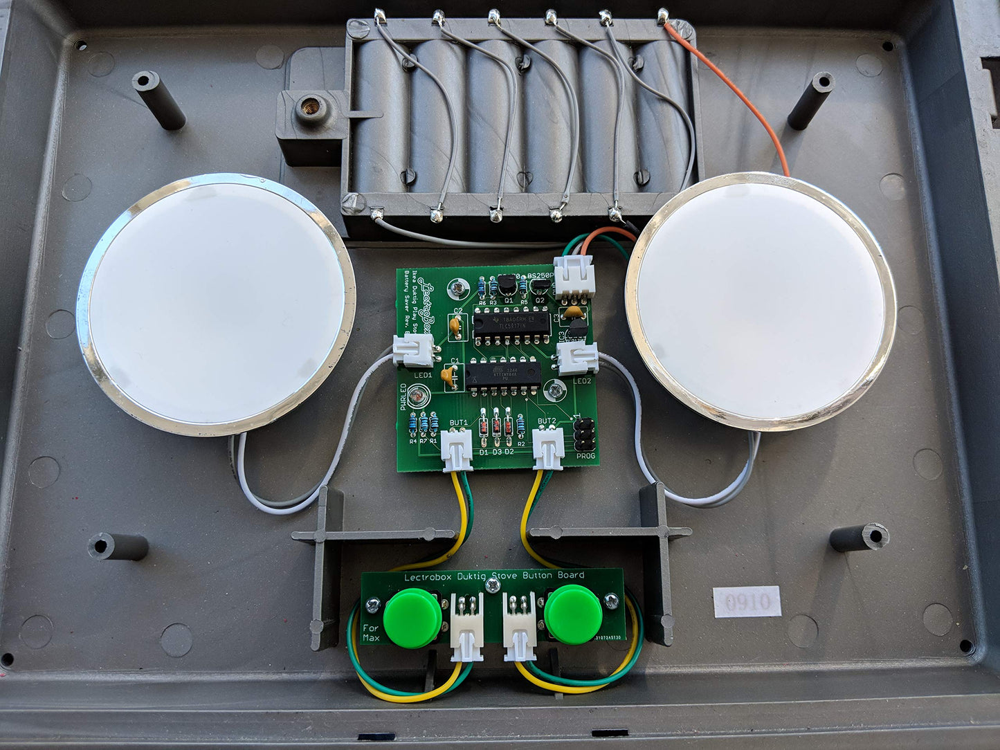 Lectrobox Replacement for Button Board IKEA Duktig Mini-Kitchen Stove (pre-2014 Kitchens only)