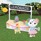 Honey Bee Acres Sweet & Sour Lemonade Stand Set with Miniature Doll, 9 Pieces, Multi, Ages 3+