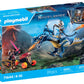 Playmobil Novelmore 71644 Dragon Gold Guarding Includes A Movable Dragon, Two Knights And Accessories For Epic Adventures, Actio