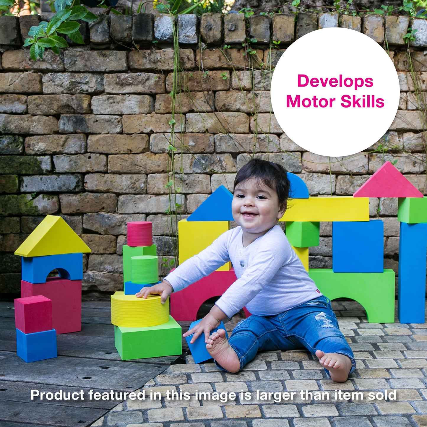 Edushape Educolor Building Blocks, 30 Piece