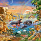 Ravensburger Savannah Jungle Waterhole Puzzle - 100 Unique Pieces | Kid-Friendly, Educational Toy | Enhances Concentration And Creativity | Fsc-Certified, Sustainability Assured