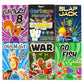 Regal Games Card Games for Kids - 6 Pack Classic Family Games, Plastic, Original Color, Model 272