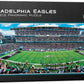 Masterpieces 1000 Piece NFL Philadelphia Eagles Jigsaw Puzzle - Panoramic 13"x39" - Cardboard, Team Color