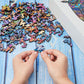 Sumind Owl Wooden Jigsaw Puzzles For Adult Original Wooden Jigsaw Puzzles Animal Shape 155 Pcs 6.5'' X 12.6'' Colorful Owl Funny