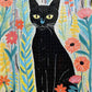 Cross & Glory - Garden Whiskers: A Feline'S Floral Haven - 1000 Piece Jigsaw Puzzle For Adults | Artistic Satin Finish | Vibrant Garden Theme
