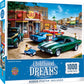 MasterPieces 1000 Piece Jigsaw Puzzle - Muscle Car Dreams  mature-themed 1000 Piece Cars Puzzle  Fun for Family & Youth  Matte Finish  19.25 x 26.75