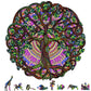 ZenChalet - Tree of Life Jigsaw Puzzles for mature-themeds 200 Piece - Wooden Jigsaw Puzzle for Aduls  Perfect as Tree of Life Puzzle Gifts  Uniquely Shaped Pieces - Mind Puzzle for mature-themeds