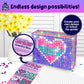 PURPLE LADYBUG Sparkly Jewelry Box Kit with Gems – Arts & Crafts for Kids 8-12, Wooden, Fun Easter & Birthday Gift