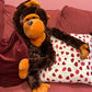 Qacksv Cute Monkey Plush, Giant Monkey Stuffed Animal