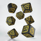 Harry Potter Hufflepuff Modern Dice Black