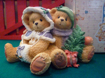 Cherished Teddies 'Cheryl And Carl'-- Wishing You A Cozy Christmas