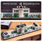 Klmei Architecture Sets For Adults White House U.S. Capital Collection Building Kit Micro Blocks Famous Landmark, Mini Bricks Toys Presents For Kids 3520 Pcs
