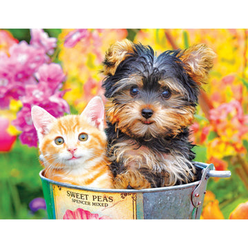 RoseArt - Kodak enhanced - Bucket Buddies - 100 Piece Jigsaw Puzzle for mature-themeds