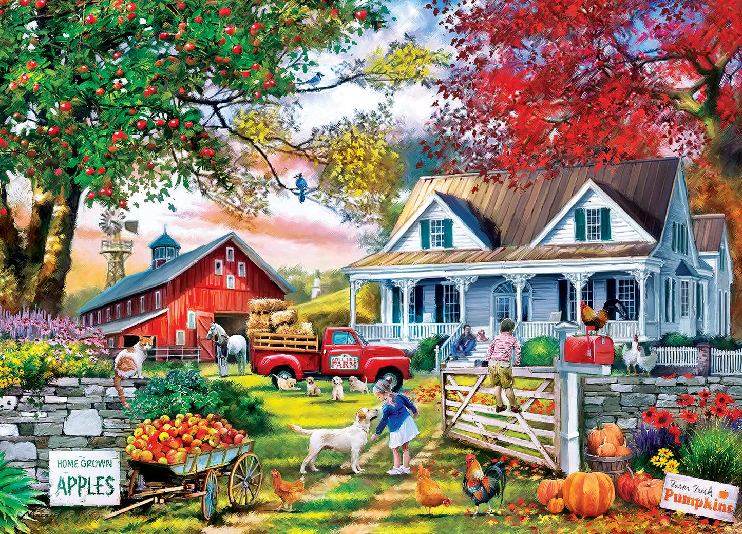 Apple Tree Farm 1000 Pc