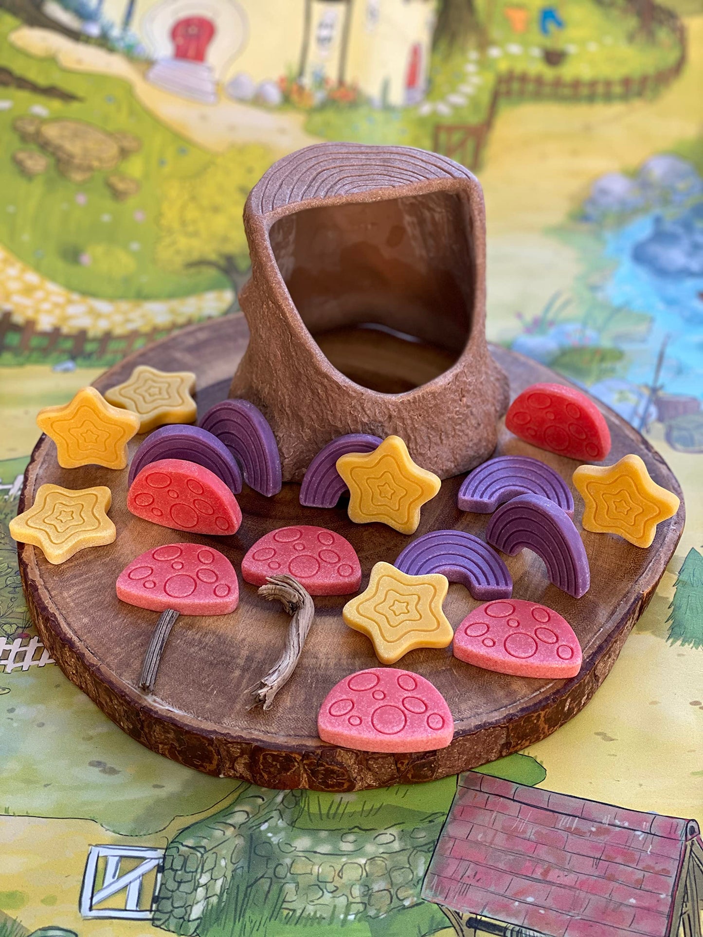 Scenery Stones  Fairy Tale Play, Set of 18