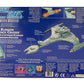 Star Trek Klingon Attack Cruiser Model 6155 - Black Plastic Collectible