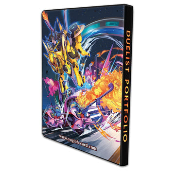 Yu-Gi-Oh! Trading Card Game 9-Pocket Duelist Portfolio With Gold Pride Cards