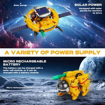 Stem 6-In-1 Education Solar Power Robots Toys For Boys,Science Kit For Kids Age 8-12, Education Toys, Great Gift For Boys And Girls For 8 9 10 11 12 Years Old