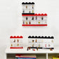 Room Copenhagen Lego Minifigure Display Case, Stackable Storage Container For Collectible Figurines, 4 Stud, Bright Red
