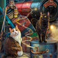 Ceaco 500 Piece Jigsaw Puzzle - Night Spirit - Witchwood Express - Multicolor - Cardboard - 24 x 18 inches - Model 2422-15