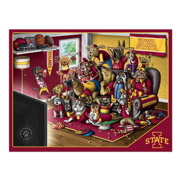 Youthefan Ncaa Iowa State Cyclones Purebred Fans 500Pc Puzzle - A Real Nailbiter