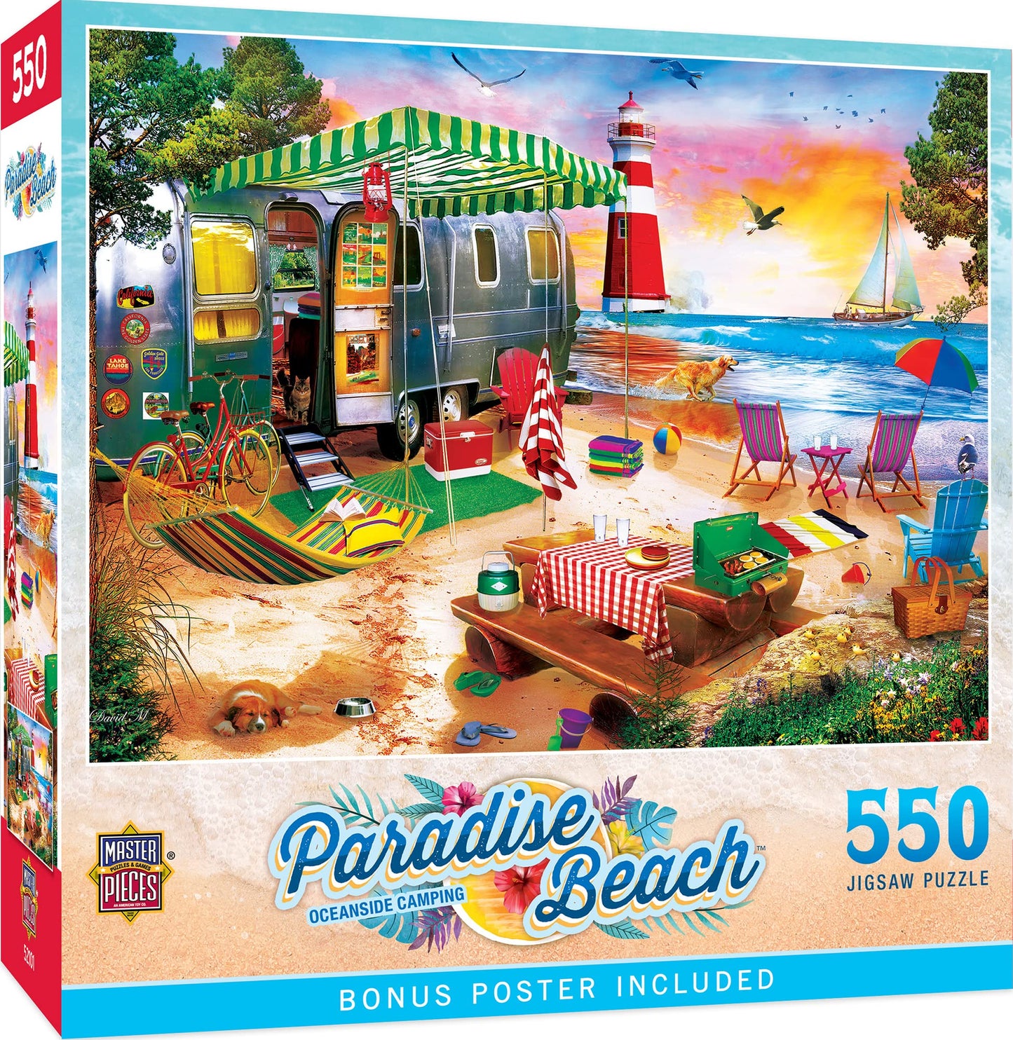 Oceanside Camping 550 Pc