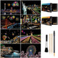 Scratch Art for Teens & Adults, Rainbow Engraving Painting Landscape Scratchboard(A4) Crafts Set: 8 Sheets with 4 tools - New Yo