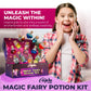 Ajelo Fairy Potions Kit for Kids Magic Set with Wings Wands, 15 Bottles, Halloween & Christmas Party DecorationsToys Girls & Boy